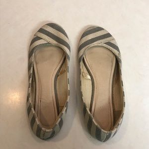 Charlotte Russe Striped Flats